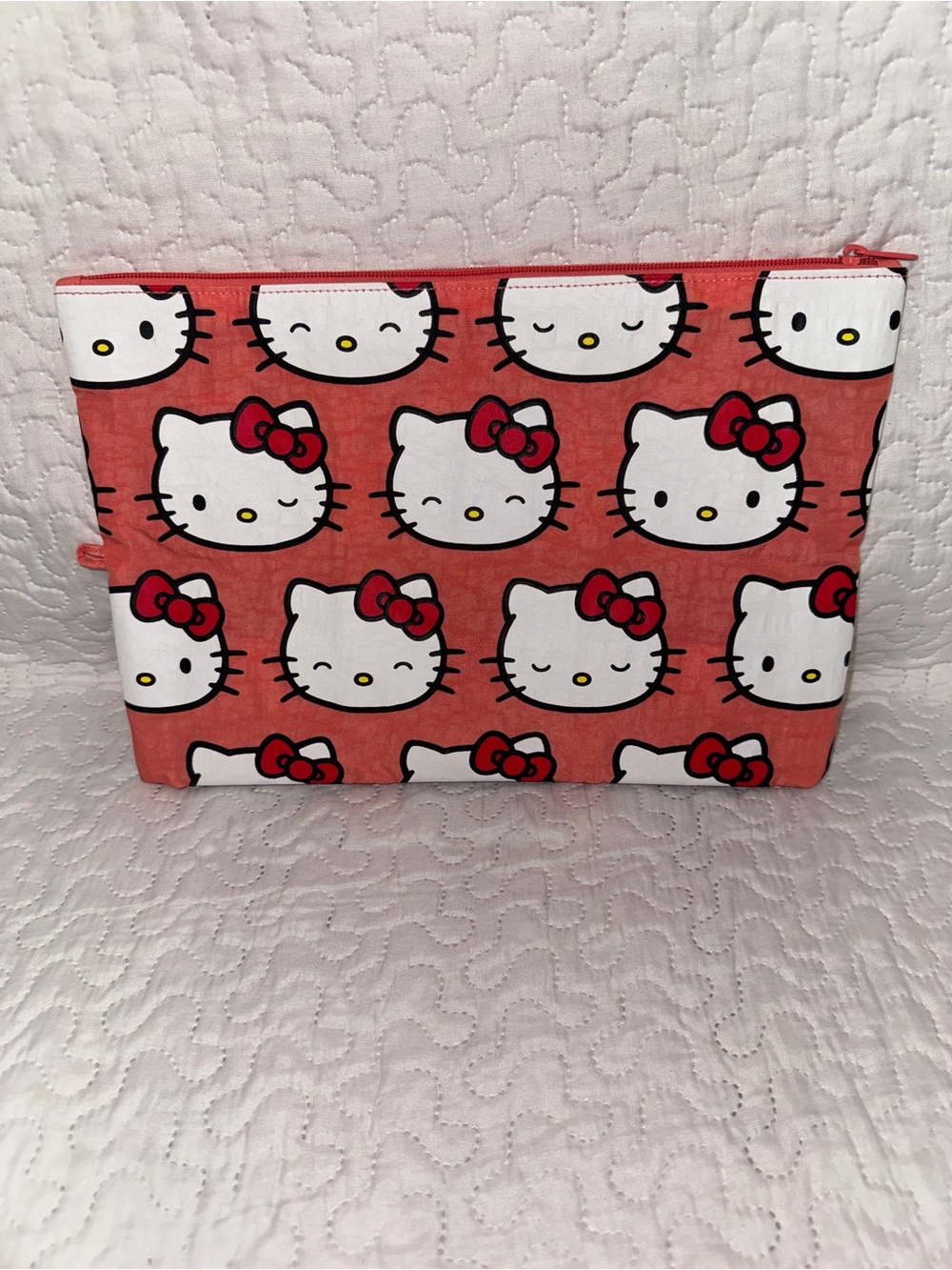 BAGGU x Hello Kitty toilettry pouch